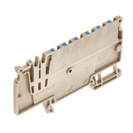 Weidmuller A Series Blue DIN Rail Terminal Block, 1.5mm², Single-Level, Push In Termination