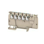 Weidmuller A Series Blue DIN Rail Terminal Block, 2.5mm², Single-Level, Push In Termination