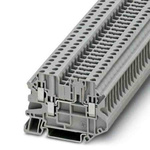 Phoenix Contact UT Series Grey Disconnect Terminal Block, Screw Termination