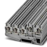 Phoenix Contact STIO 2,5 Series Grey Non-Fused DIN Rail Terminal, 0.08 → 4mm², Spring Clamp Termination