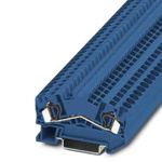 Phoenix Contact STS 4 Series Blue Feed Through Terminal Block, 0.08 → 6mm², Spring Clamp Termination, ATEX, IECEx