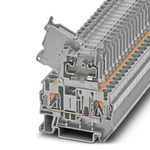 Phoenix Contact PT Series Grey Fused DIN Rail Terminal, Single-Level, Fused