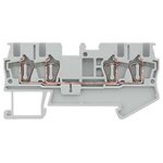 Siemens 8WH Series Grey Non-Fused DIN Rail Terminal, 1.5mm², Spring Clamp Termination