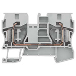Siemens 8WH Series Grey Non-Fused DIN Rail Terminal, 10mm², Spring Clamp Termination