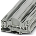 Phoenix Contact UTMED 6 Series Grey DIN Rail Terminal Block, 0.2 → 10mm², Screw Termination