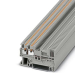 Phoenix Contact PT 1 Series Grey Component Terminal Block, 1.5mm², Push In Termination
