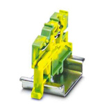 Phoenix Contact 5-NS/ 1-L, SC 2 Series Green/Yellow Combi Plug, 0.08 → 4mm², Spring Cage Termination