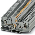 Phoenix Contact STME 6 Series Grey Test Disconnect Terminal Block, 0.2 →10mm²