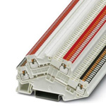 Phoenix Contact PTTBS 1.5/S WH/U-BK/O-RD Series White Double Level Terminal Block, 0.14 → 1.5mm², Push In