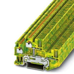 Phoenix Contact PTTB 1.5/S/2PPE Series Double Level Terminal Block, 0.14 → 1.5mm²