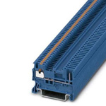 Phoenix Contact PT 1 Series Blue Feed Through Terminal Block, 0.14 → 1.5mm², Screw Termination