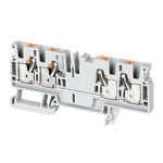 Rockwell Automation 1492-P Series White Feed Through Terminal Block