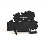 Rockwell Automation 1492 Series Grey DIN Rail Terminal Block, 4mm², Spring Clamp Termination