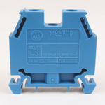 Rockwell Automation 1492-W Series Blue Feed Through Terminal Block, Screw Termination