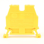 Rockwell Automation 1492-W Series Yellow Feed Through Terminal Block, Screw Termination