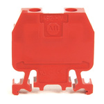 Rockwell Automation 1492-H Series Red DIN Rail Terminal Block, 10 → 0.34mm²