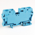 Rockwell Automation 1492 Series Blue DIN Rail Terminal Block, 16mm², Spring Clamp Termination, ATEX, IECEx