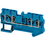 Schneider Electric TRR Series Blue Feed Through Terminal Block, 2.5mm², Spring Termination, ATEX