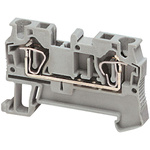 Schneider Electric TRR Series Blue Feed Through Terminal Block, 4mm², Spring Termination, ATEX