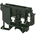 Schneider Electric TRV Series Black Fused DIN Rail Terminal, 4mm², Screw Termination, Fused