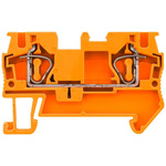 Siemens 8WH2000 Series Orange DIN Rail Terminal Block, 2.5mm², Spring Termination