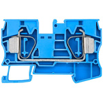 Siemens 8WH2000 Series Blue DIN Rail Terminal Block, 2.5mm², Spring Termination