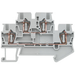 Siemens 8WH2025 Series Grey DIN Rail Terminal Block, 1.5mm², Spring Termination