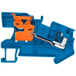 Siemens 8WH6001 Series Blue DIN Rail Terminal Block, 6mm²