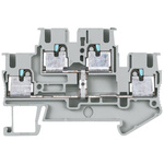 Siemens ALPHA Series Grey DIN Rail Terminal Block, 2.5mm², Single-Level