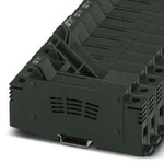 Phoenix Contact UK 10 3-HESI A Series Black Fused DIN Rail Terminal, 2.5mm², Single-Level, Screw Termination, Fused