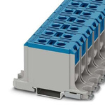 Phoenix Contact UBAL Series Blue DIN Rail Terminal Block, 50mm², Single-Level, Screw Termination