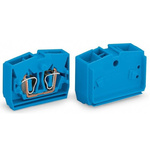Wago 264 Series Orange End Terminal Block, 2.5mm², Single-Level, Cage Clamp Termination