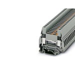 Phoenix Contact URTK/S-BEN 10 Series Grey Disconnect Terminal Block, 0.5 → 16mm², 1-Level, Screw Termination