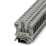 Phoenix Contact OTTA 6 Series Grey DIN Rail Terminal Block, 6mm², 1-Level, Bolt Termination