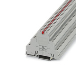 Phoenix Contact DIKD 1.5-LA 24RD/O-M Series Grey Terminal Block, 2.5mm², Triple-Level, Screw Termination