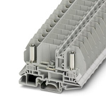 Phoenix Contact RBO 5-T Series Grey Test Disconnect Terminal Block, 10mm², 1-Level, Bolt Termination