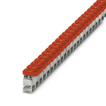 Phoenix Contact AKG 35 RD Series Red Terminal Block, 35mm², 1-Level, Screw Termination