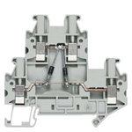 Siemens 8WH Series Grey Din Rail Terminal, 2.5mm², 2-Level, Screw Termination, CSA