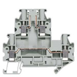 Siemens 8WH Series Grey Din Rail Terminal, 4mm², 2-Level, Screw Termination, CSA