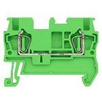 Siemens 8WH Series Green Din Rail Terminal, 1.5mm², 1-Level, Spring Termination, CSA