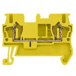 Siemens 8WH Series Yellow Din Rail Terminal, 2.5mm², 1-Level, Spring Termination, CSA