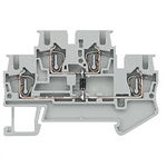 Siemens 8WH Series Grey Din Rail Terminal, 2.5mm², 2-Level, Spring Termination, CSA