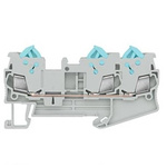 Siemens 8WH Series Grey Din Rail Terminal, 1.5mm², 1-Level, Plug-In Termination, CSA