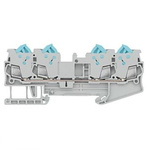 Siemens 8WH Series Blue Din Rail Terminal, 1.5mm², 1-Level, Plug-In Termination, CSA