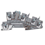 Siemens 8WH Series Grey Din Rail Terminal, 2.5mm², Plug-In Termination