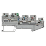 Siemens 8WH Series Grey Din Rail Terminal, 1.5mm², 4-Level, Plug-In Termination, CSA
