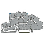Wago TOPJOB S Series Grey Multi Level Terminal Block, 2.5mm², 3-Level, Push In Termination