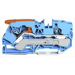 Wago TOPJOB S Series Blue DIN Rail Terminal Block, 10mm², 1-Level, Push In Termination, ATEX, IECE