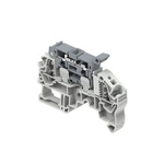 Entrelec 1SNK7084 Series Grey Modular Terminal Block, 0.5 – 6mm², 1-Level, Spring Termination, Fused