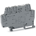 Wago 859 Series Grey Optocoupler Terminal Block, 2.5mm², Cage Clamp Termination